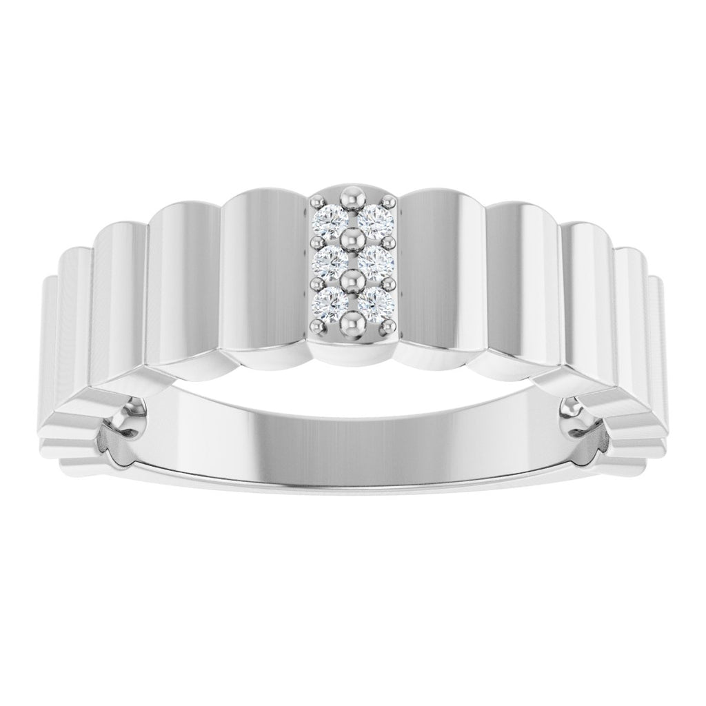 Accented Cigar Ring