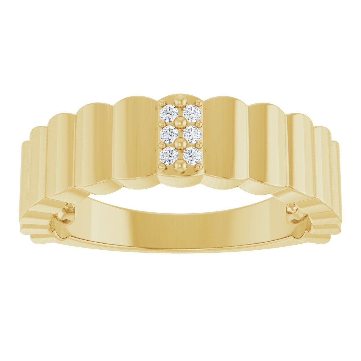 Accented Cigar Ring