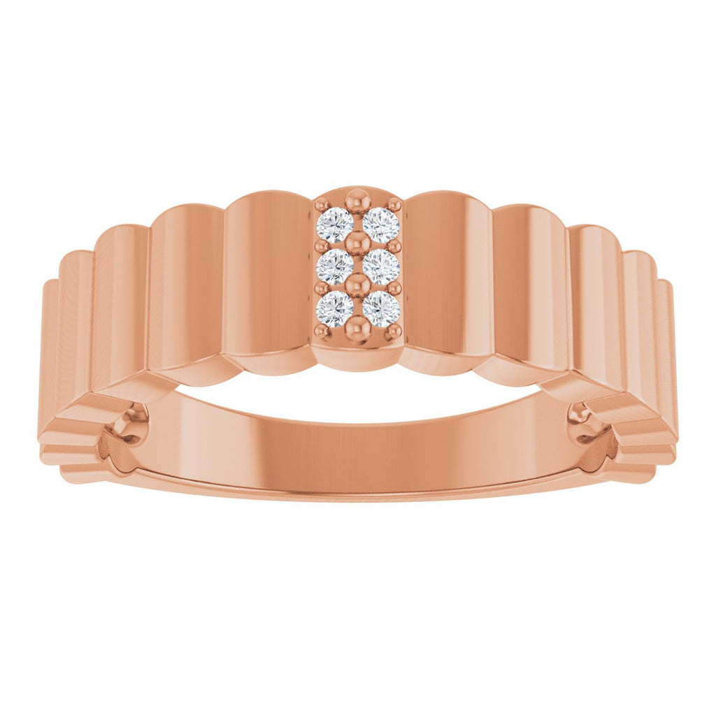 Accented Cigar Ring