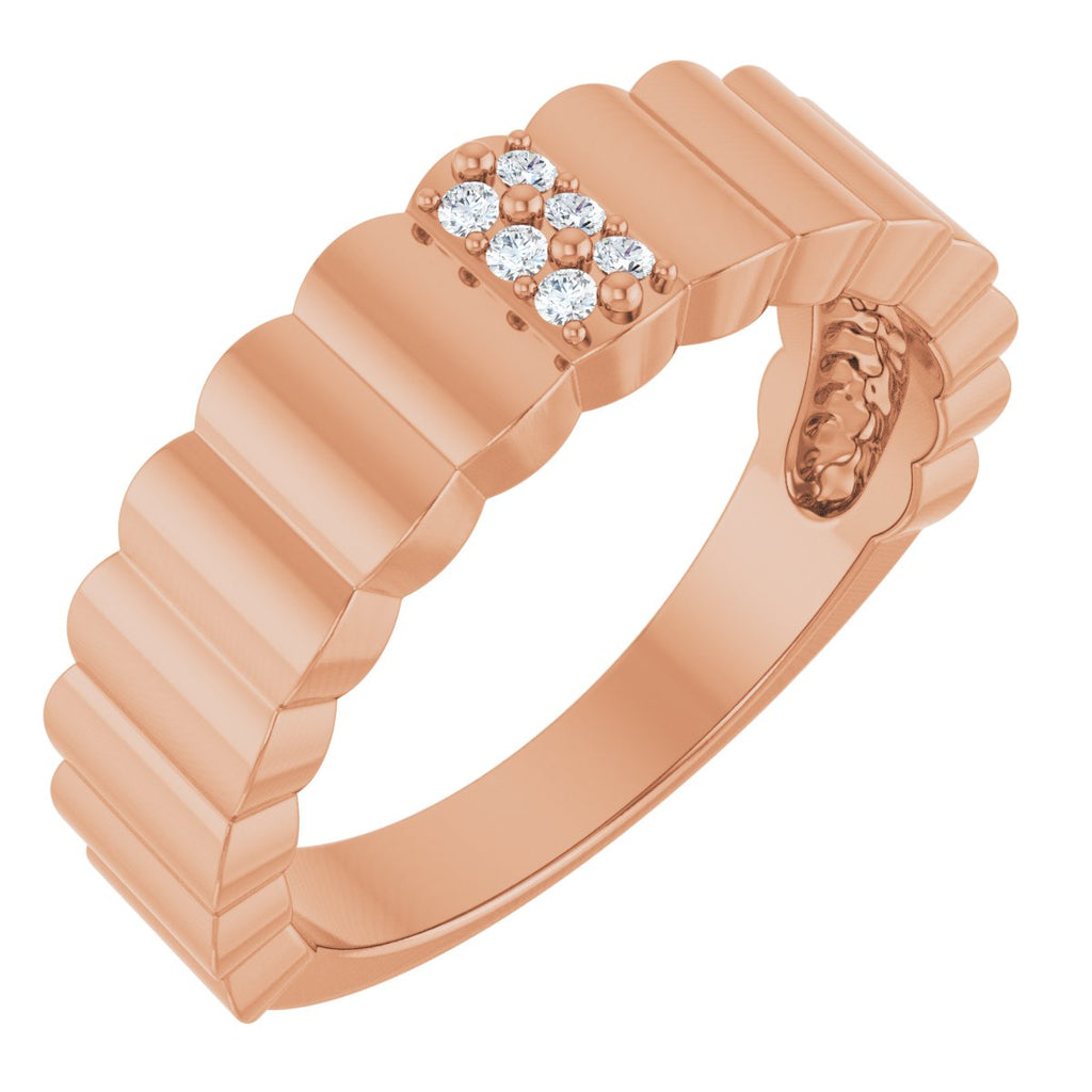 Accented Cigar Ring