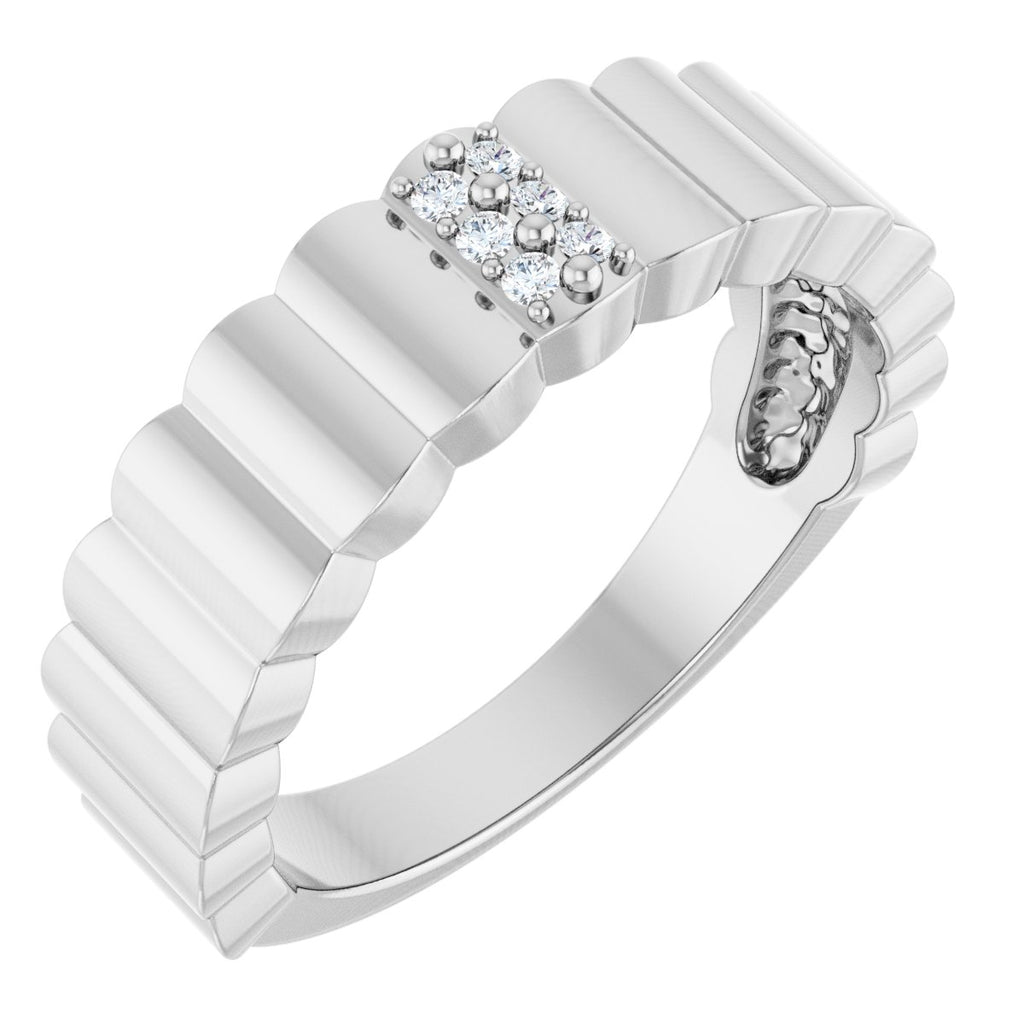 Accented Cigar Ring