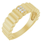 Accented Cigar Ring