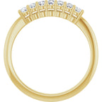 Seven-Stone Anniversary Band