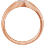 Cluster Signet Ring