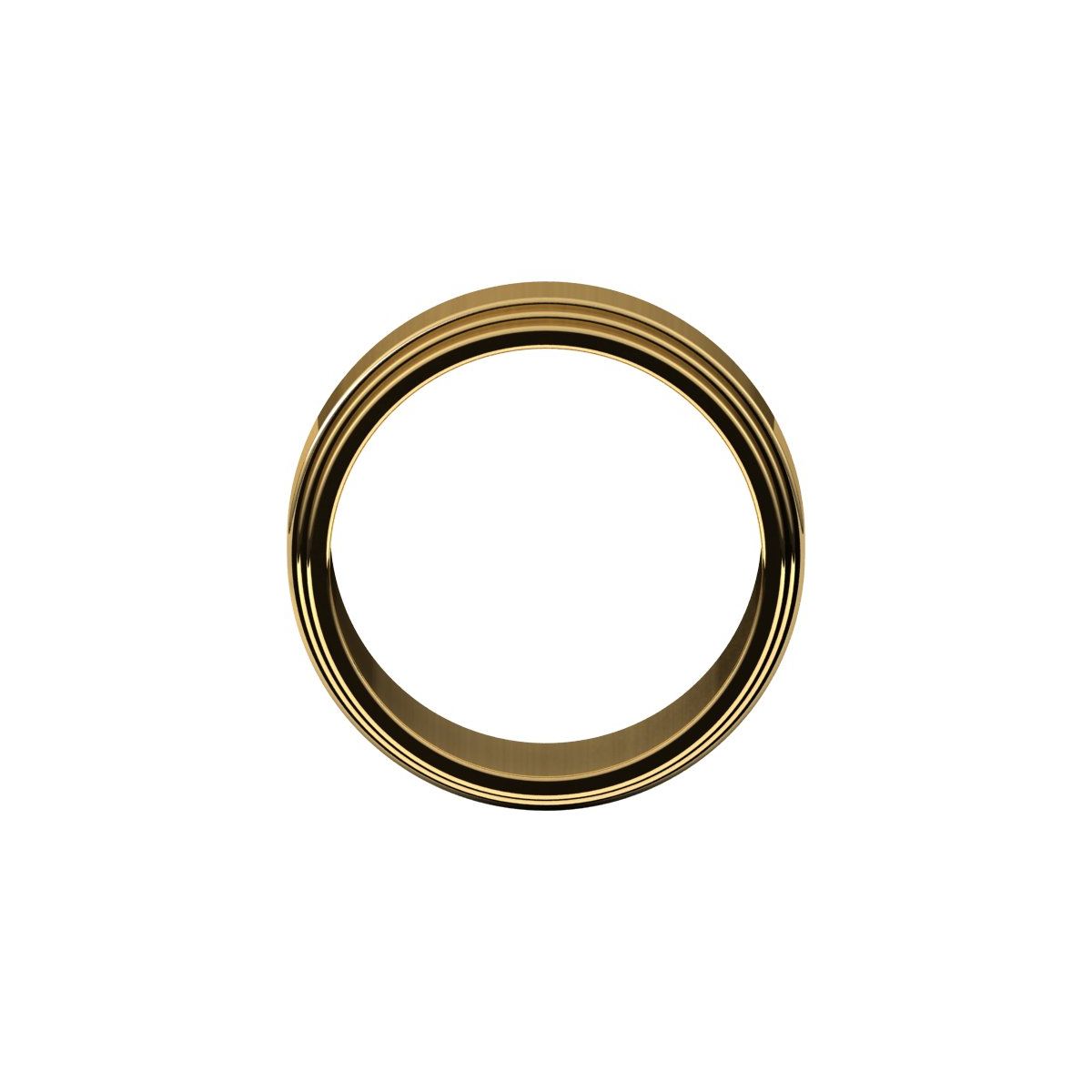Double Stepped-Edge Flat Band