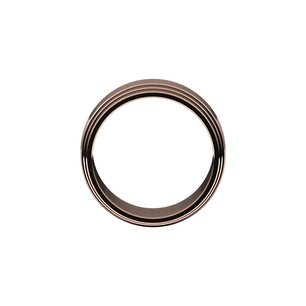 Double Stepped-Edge Flat Band