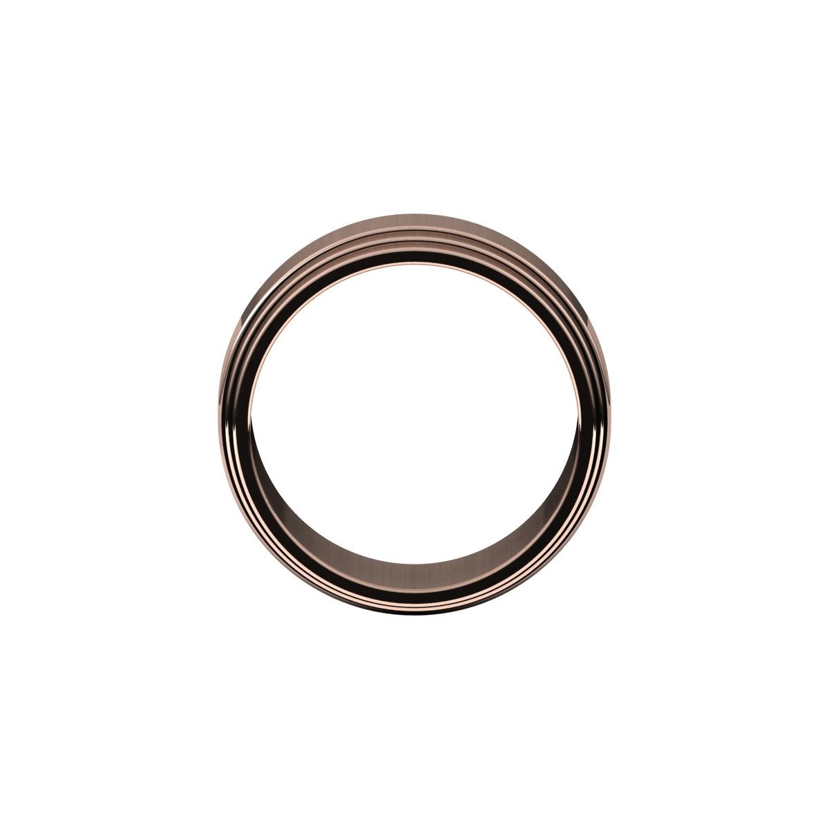 Double Stepped-Edge Flat Band
