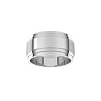 Double Stepped-Edge Flat Band