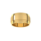 Double Stepped-Edge Flat Band