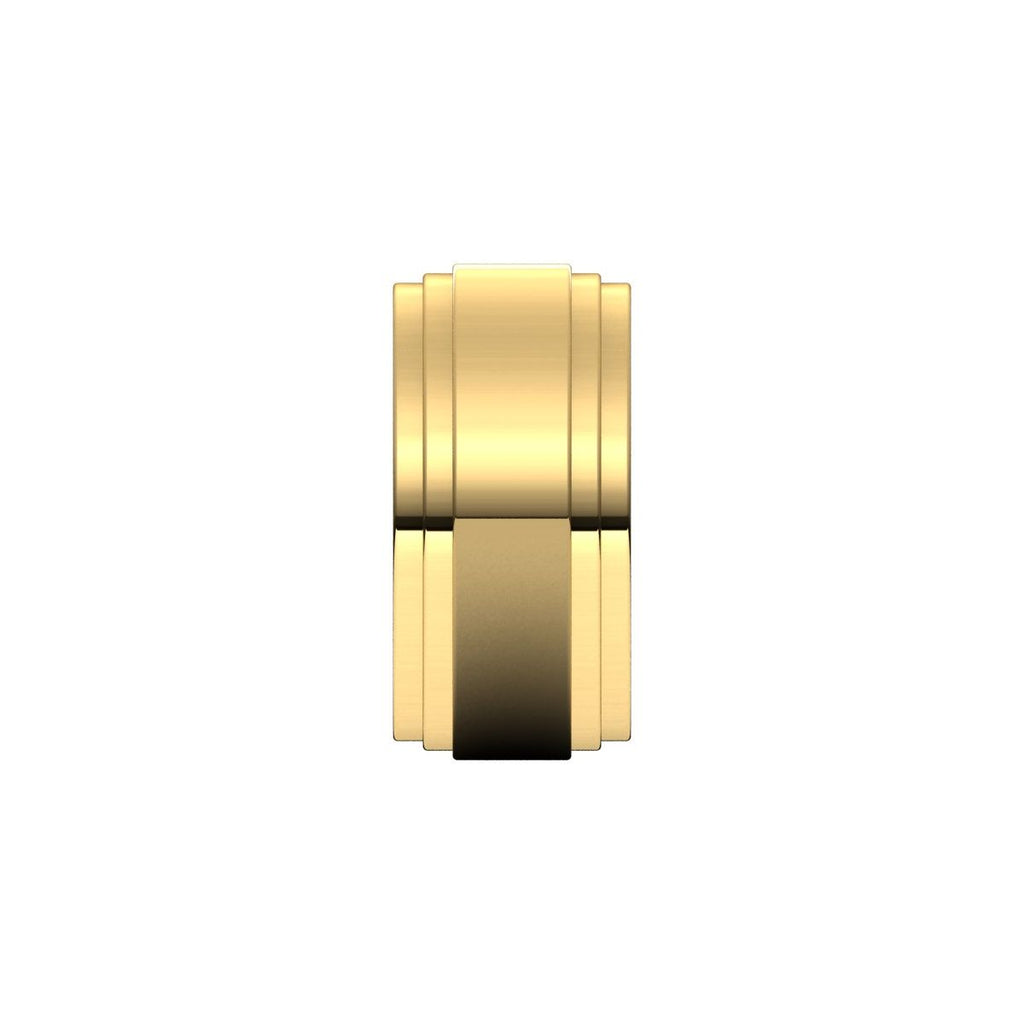 Double Stepped-Edge Flat Band