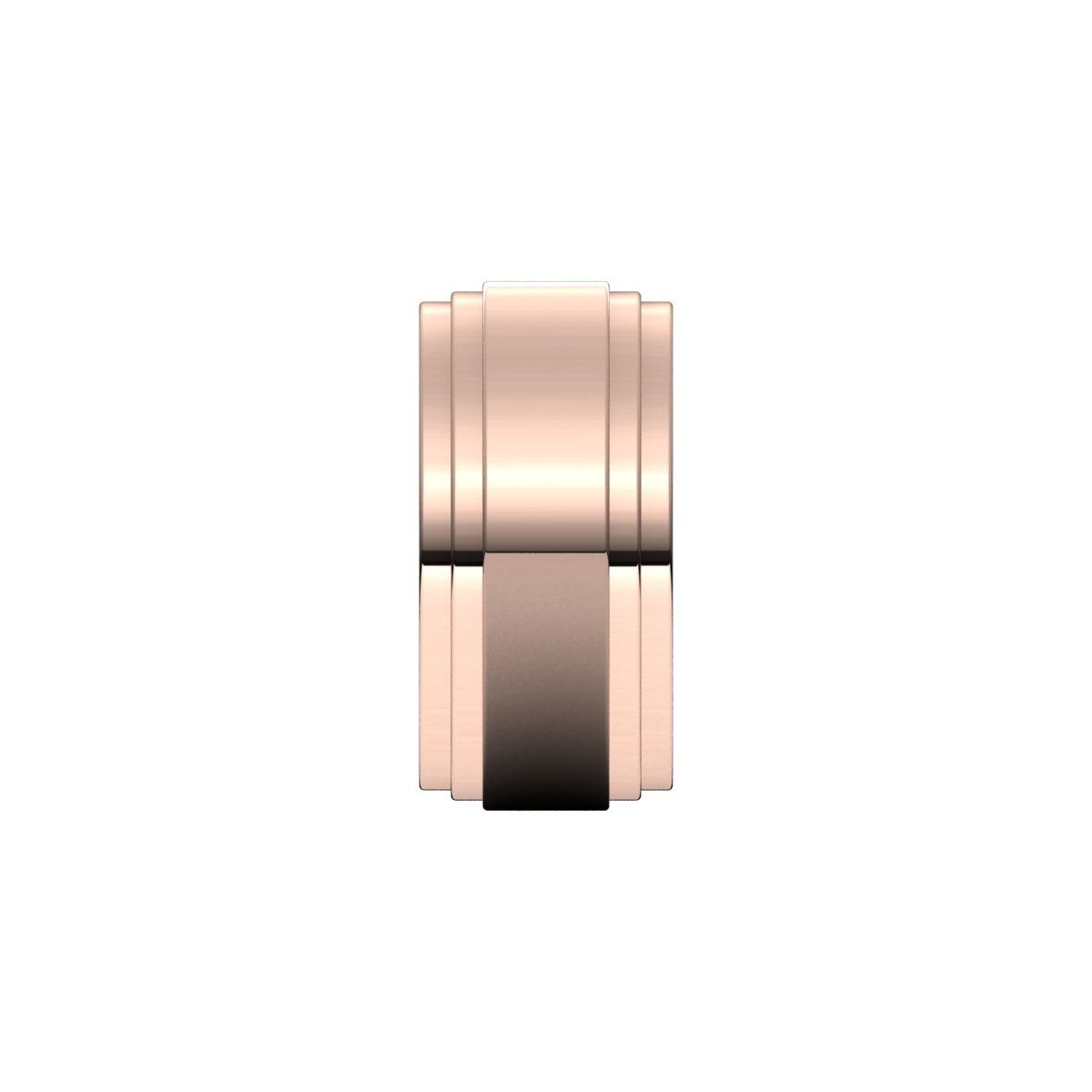 Double Stepped-Edge Flat Band