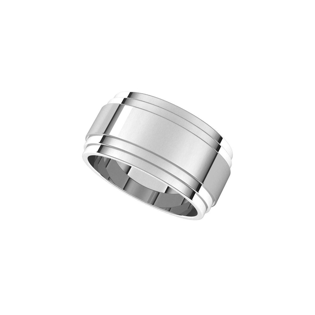 Double Stepped-Edge Flat Band