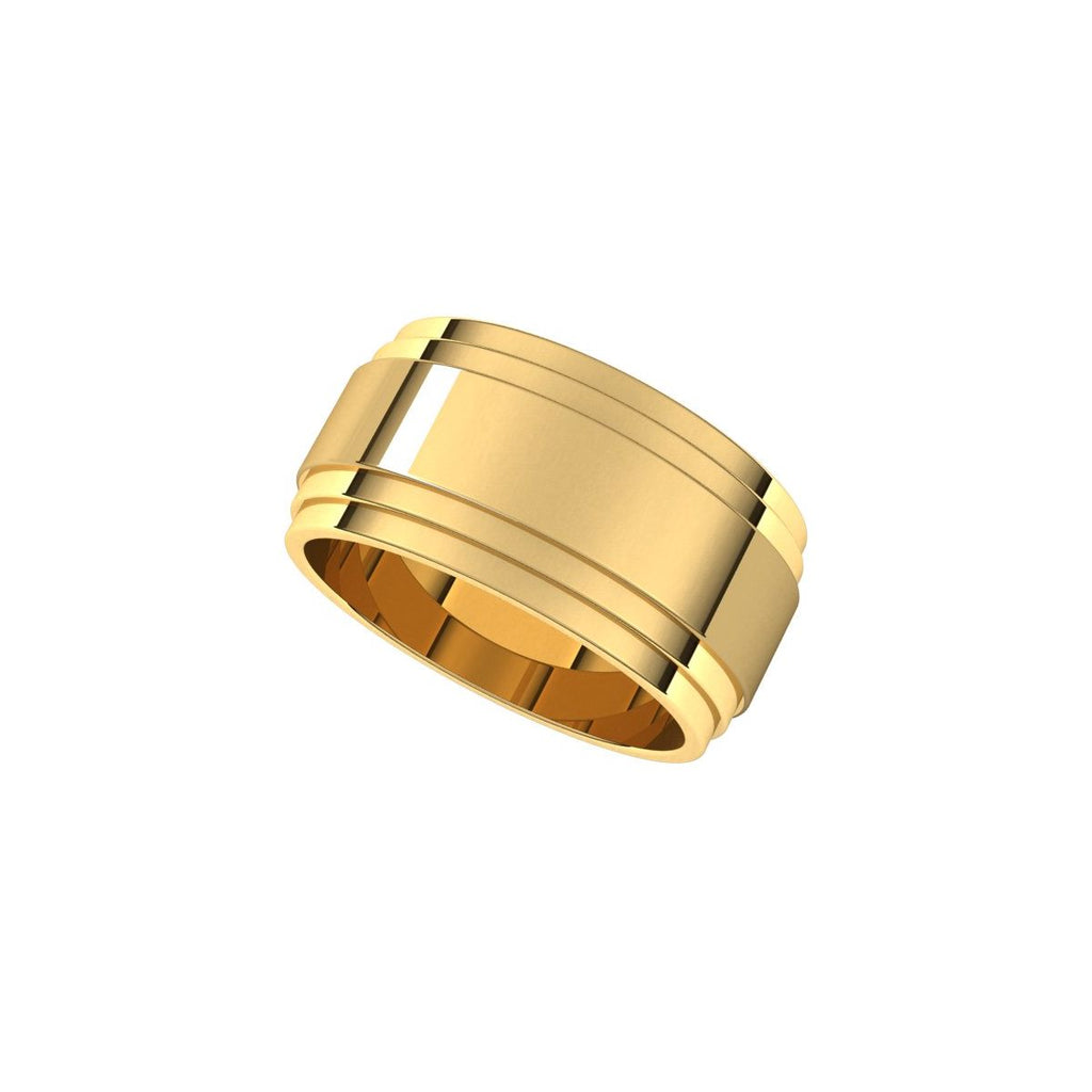 Double Stepped-Edge Flat Band