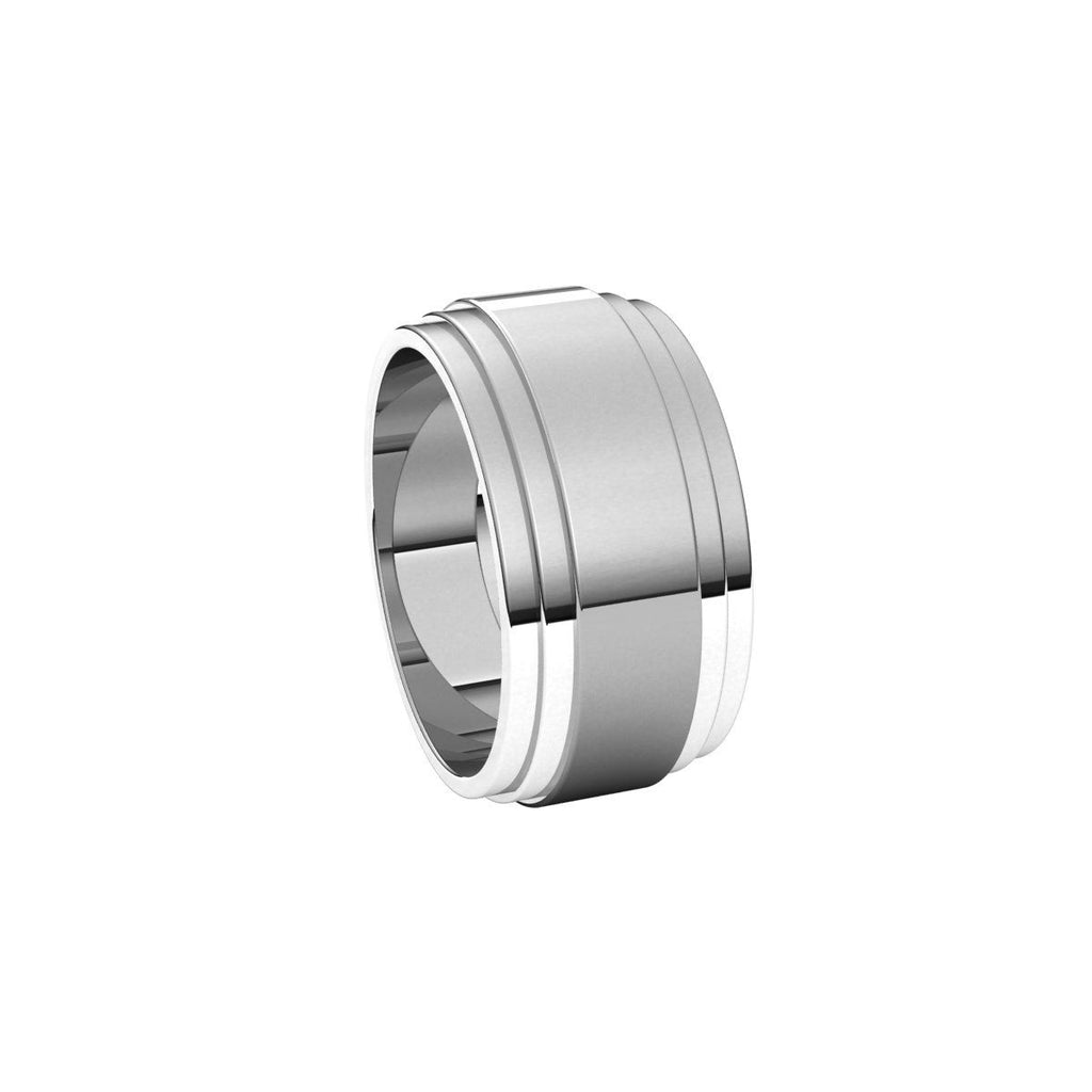 Double Stepped-Edge Flat Band