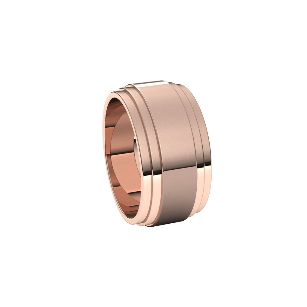 Double Stepped-Edge Flat Band
