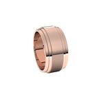 Double Stepped-Edge Flat Band