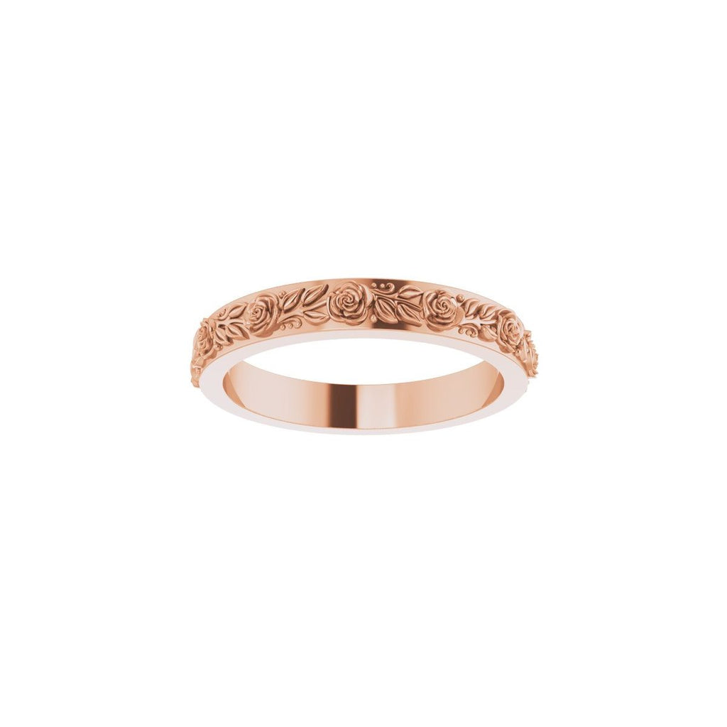 Floral Flat Band