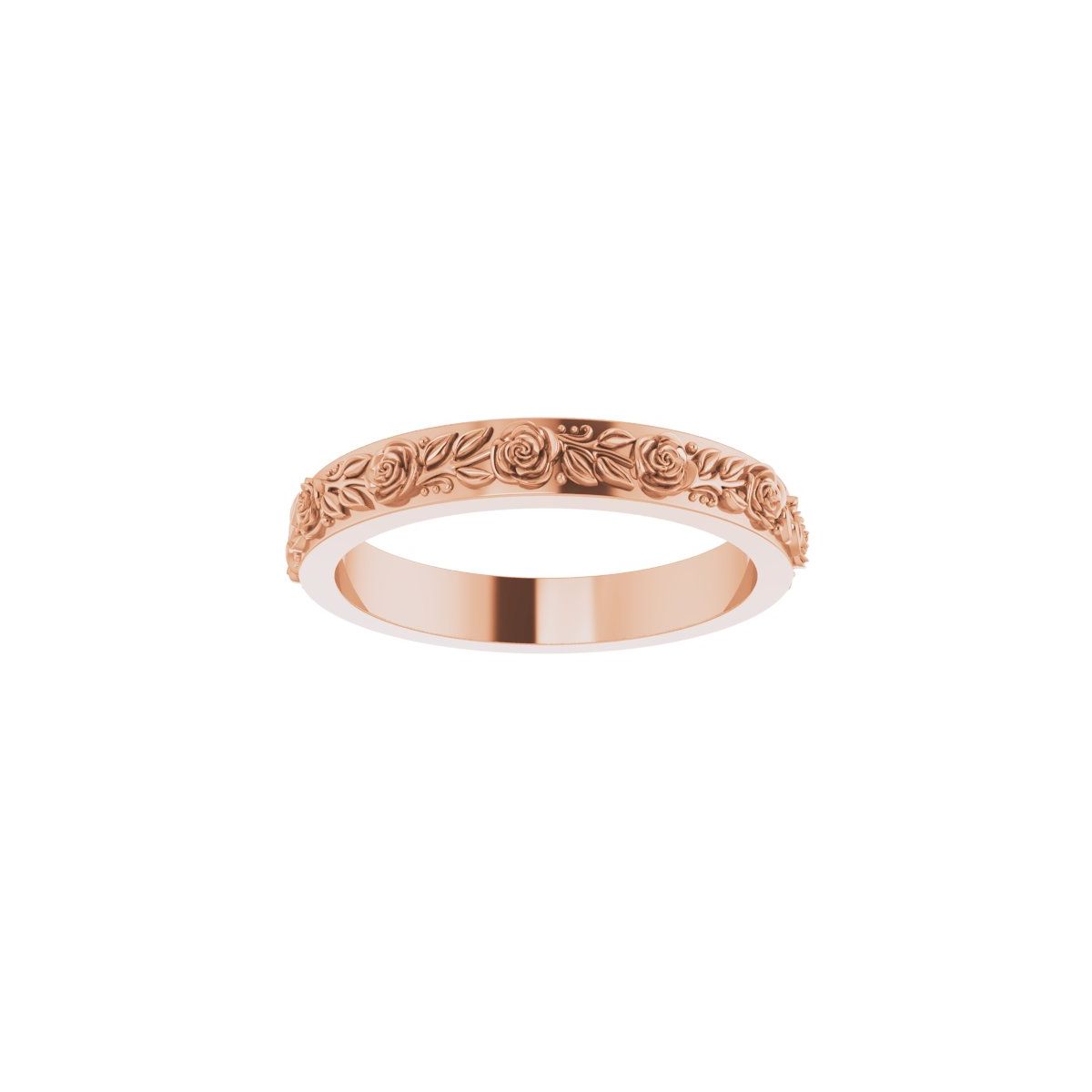 Floral Flat Band