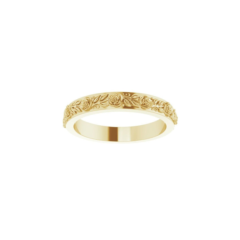 Floral Flat Band
