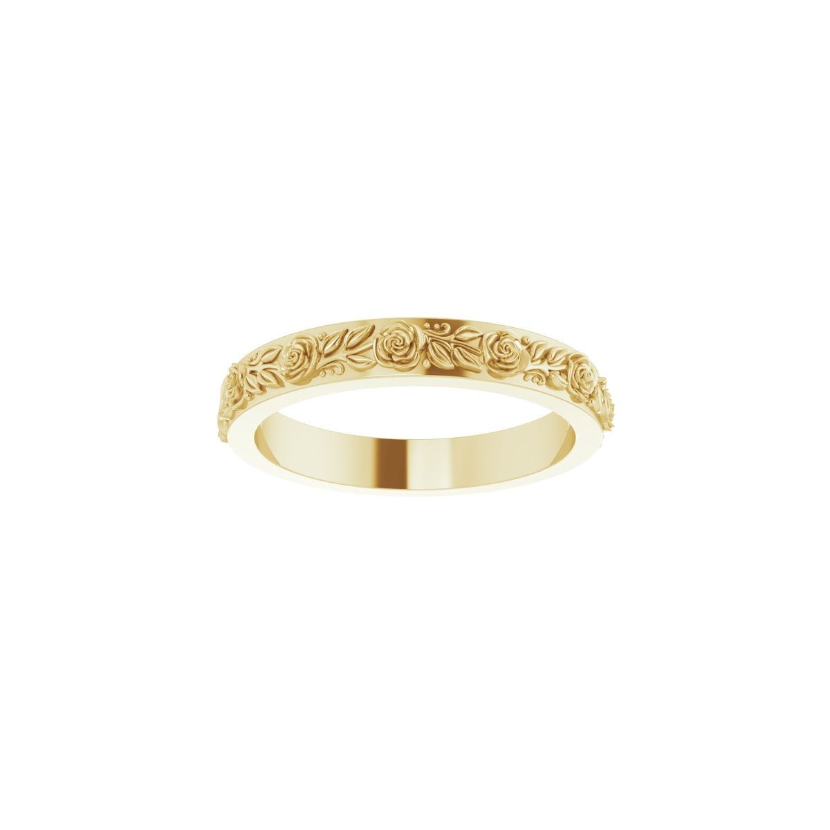 Floral Flat Band