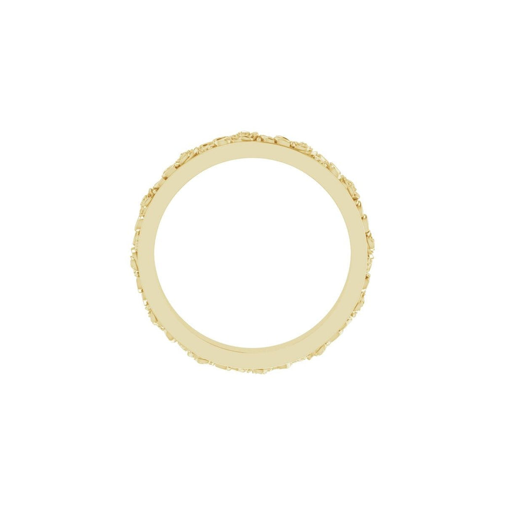 Floral Flat Band