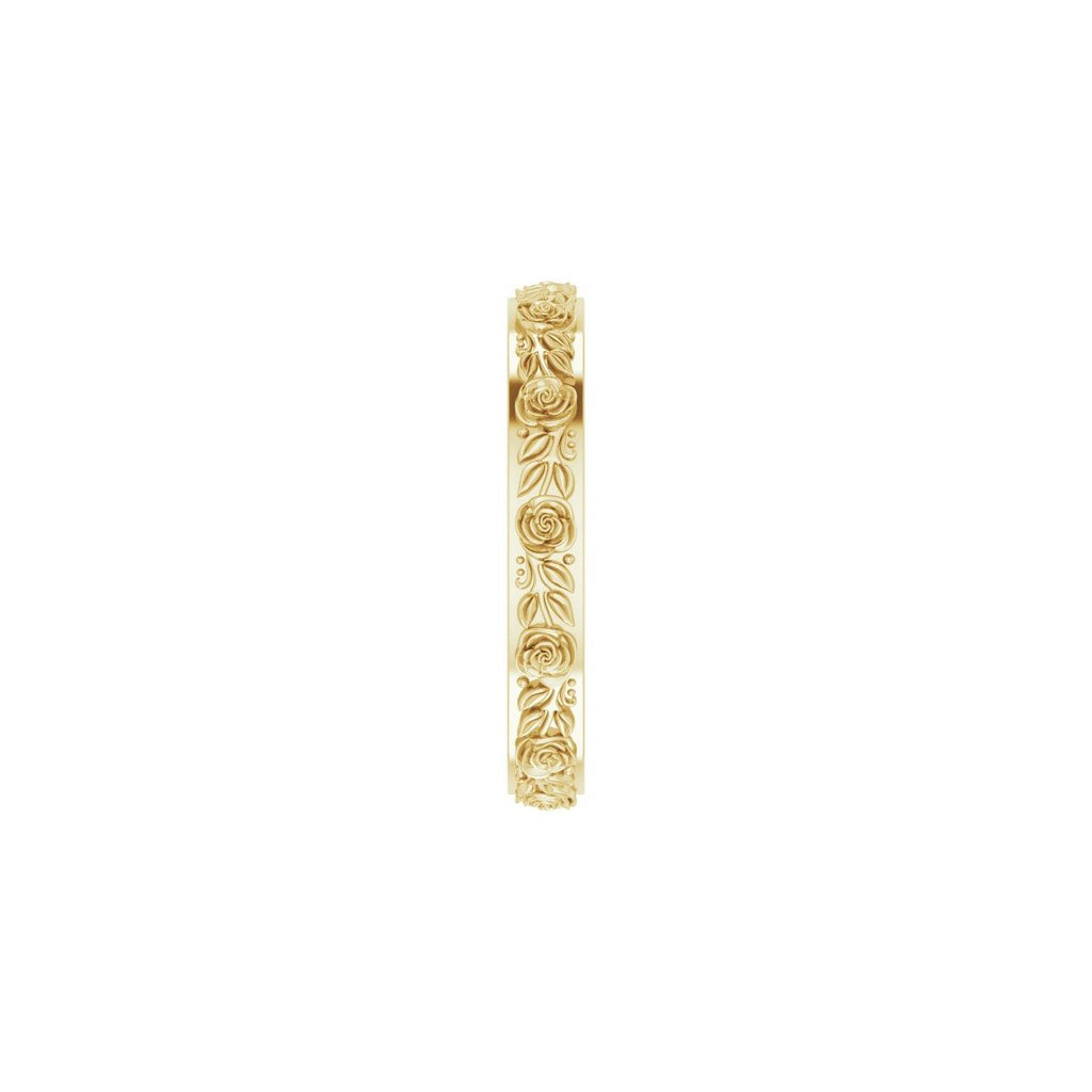 Floral Flat Band