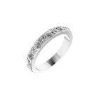 Floral Flat Band