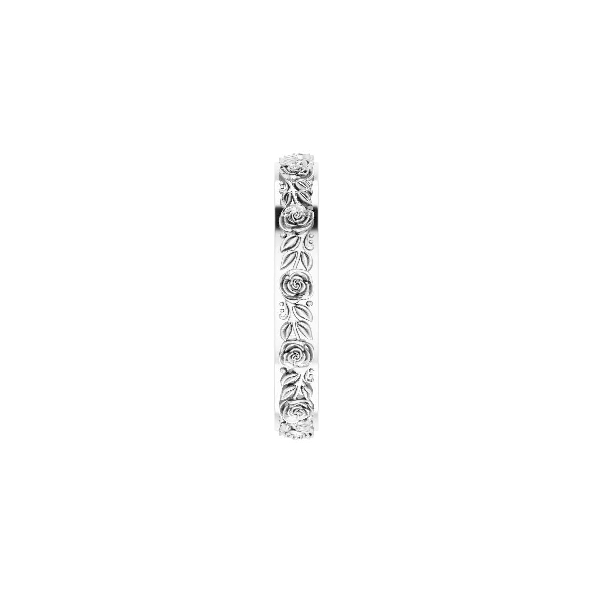 Floral Flat Band