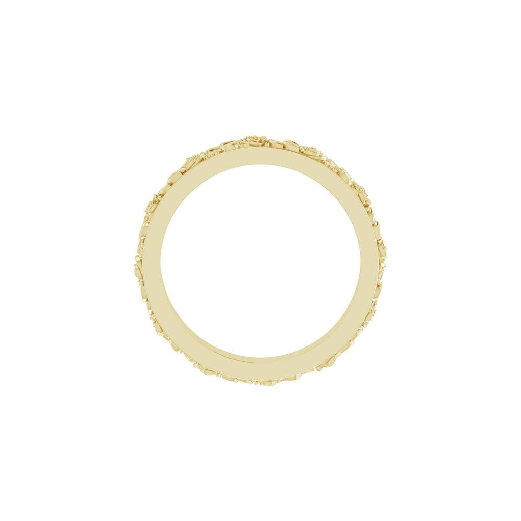 Floral Flat Band