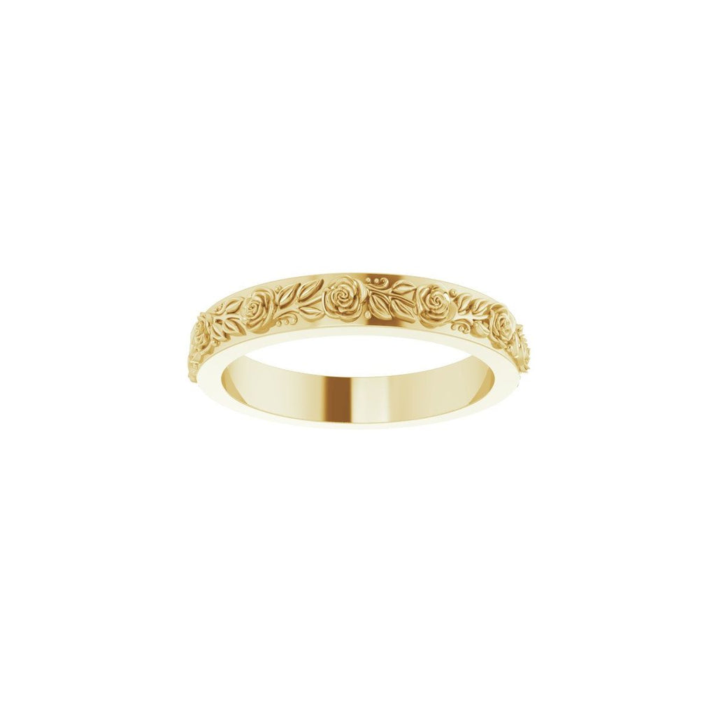 Floral Flat Band