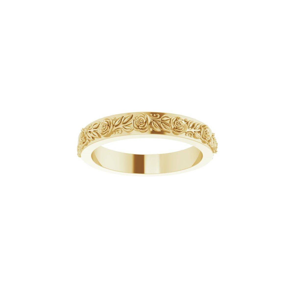 Floral Flat Band