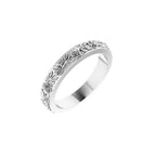 Floral Flat Band