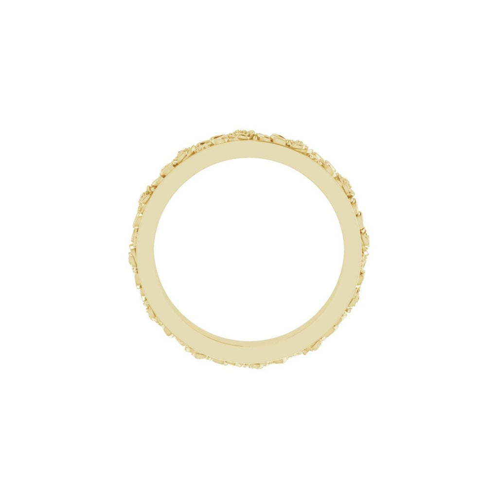 Floral Flat Band