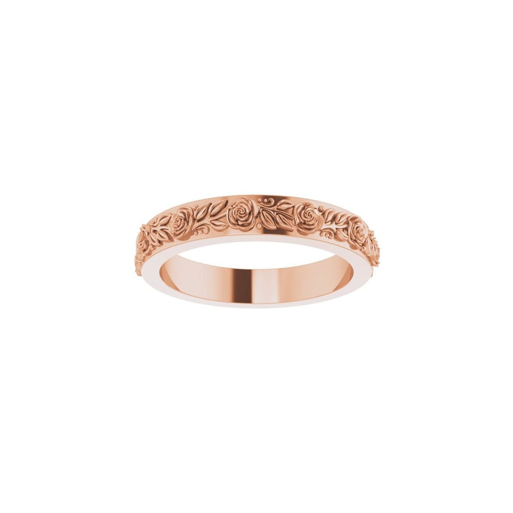 Floral Flat Band