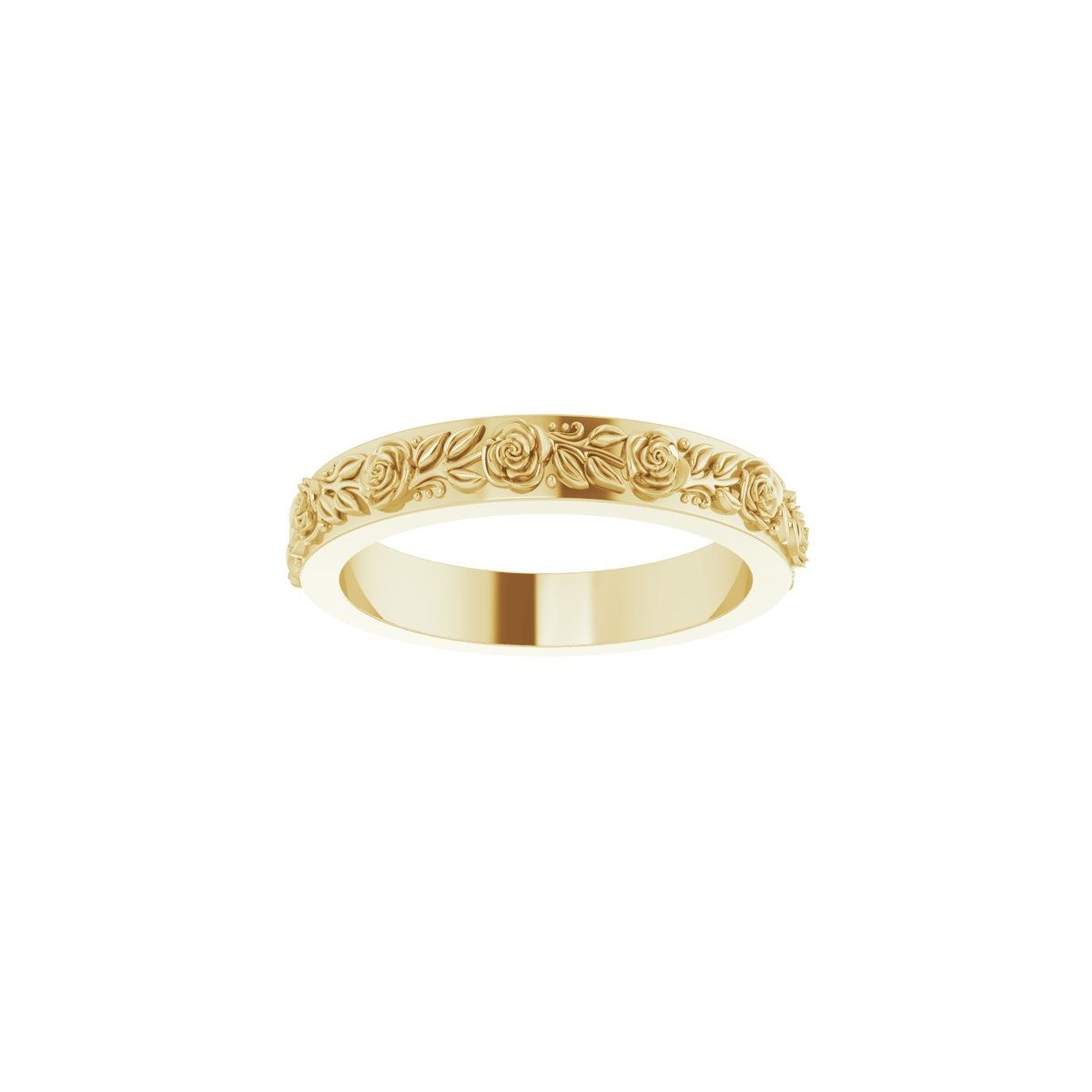 Floral Flat Band