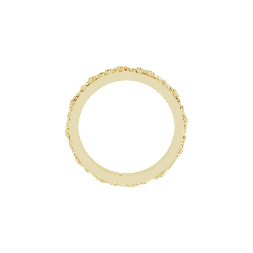 Floral Flat Band
