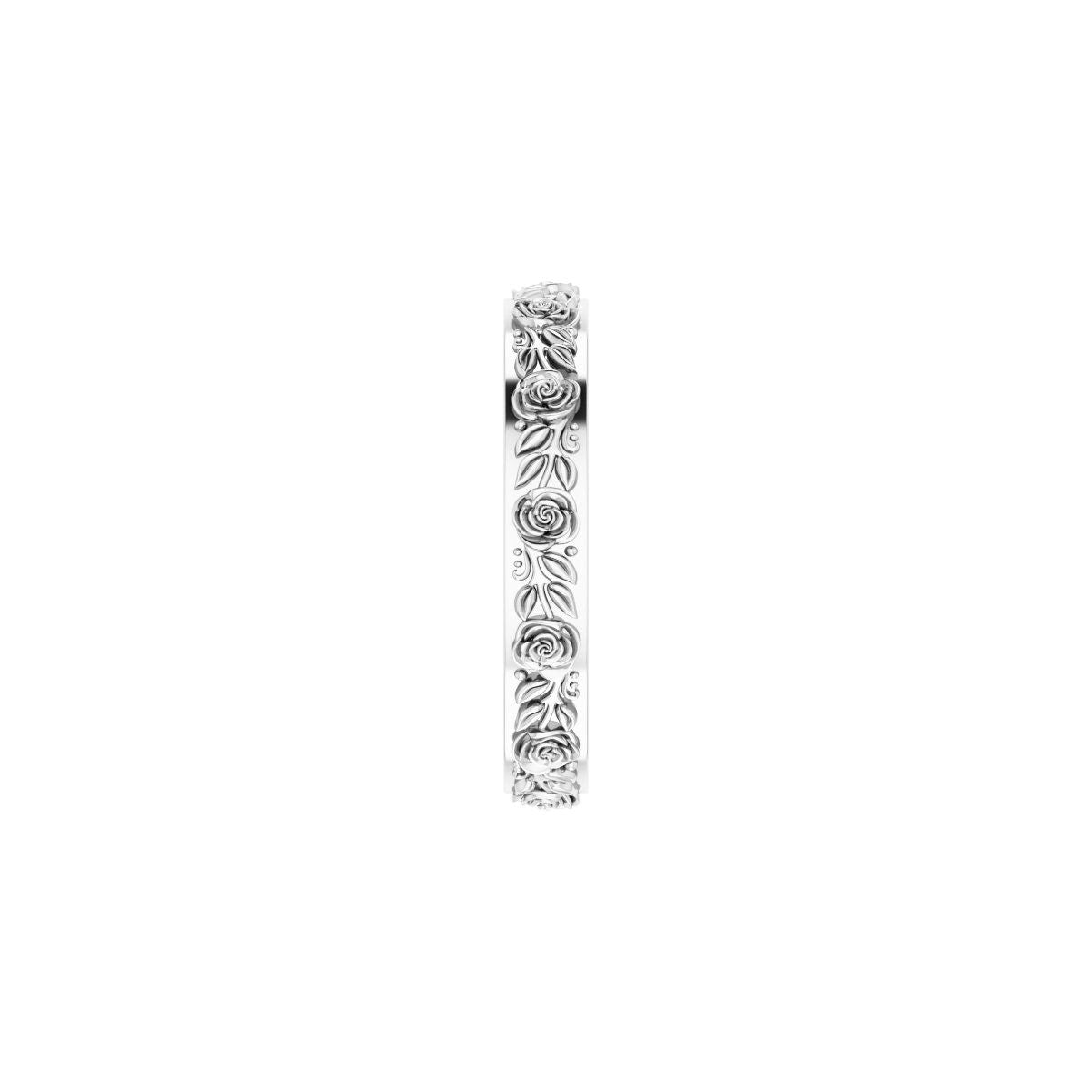 Floral Flat Band