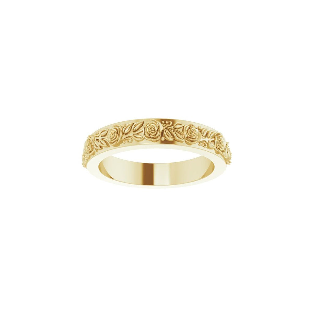 Floral Flat Band