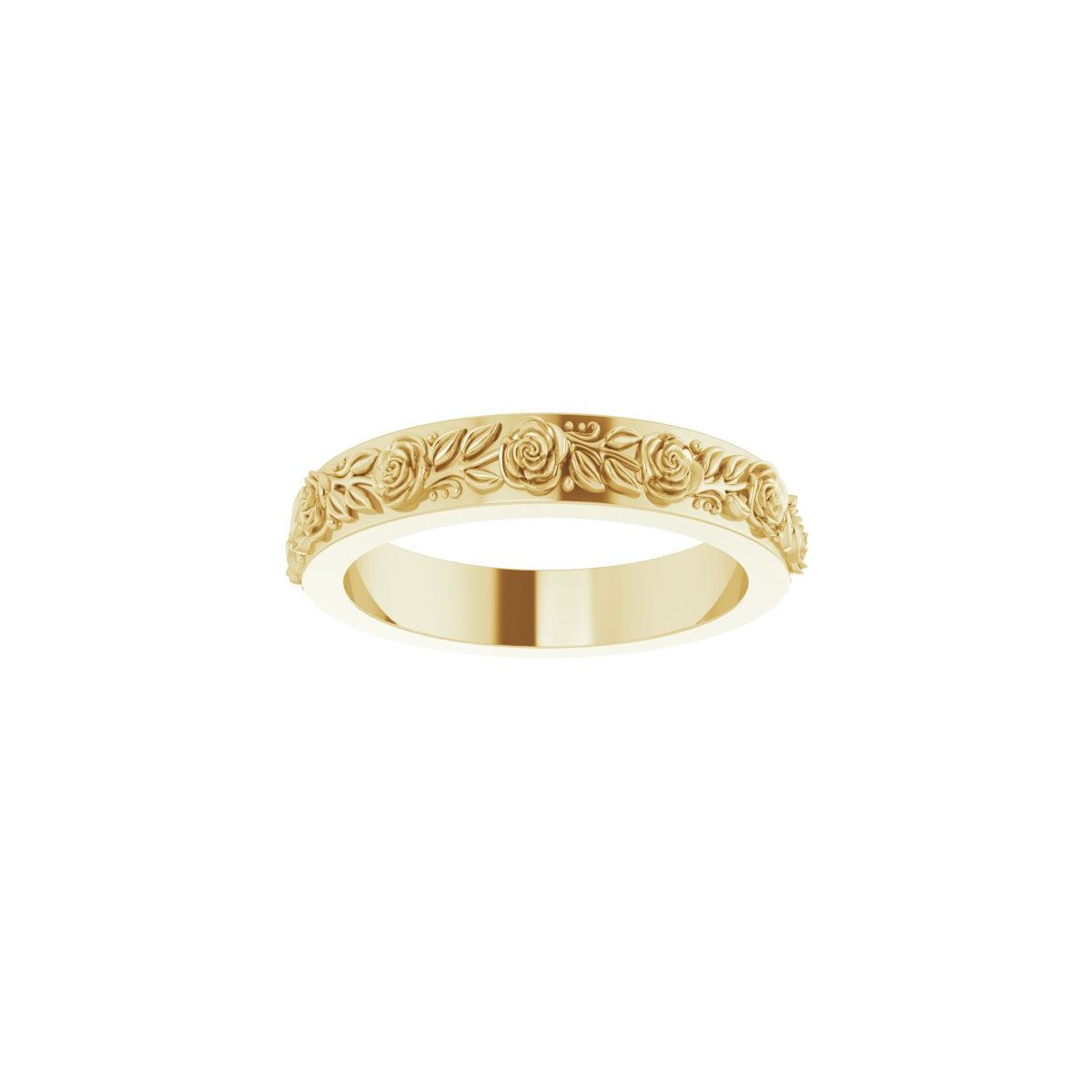 Floral Flat Band