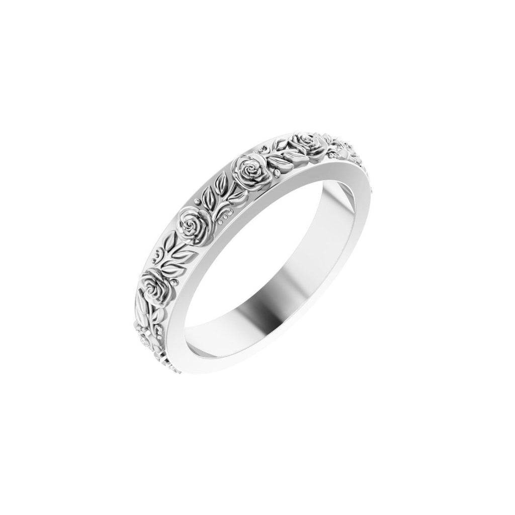 Floral Flat Band