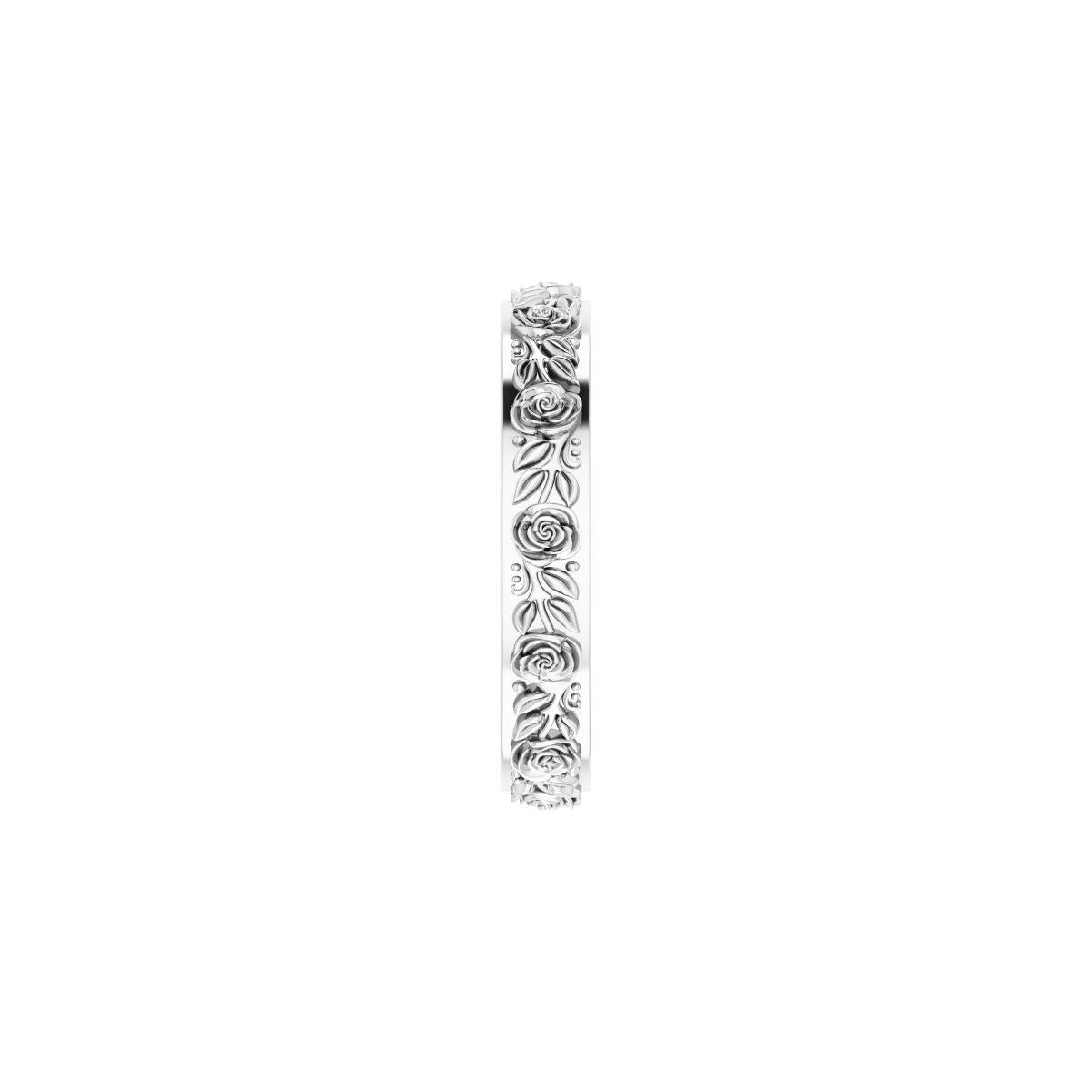 Floral Flat Band