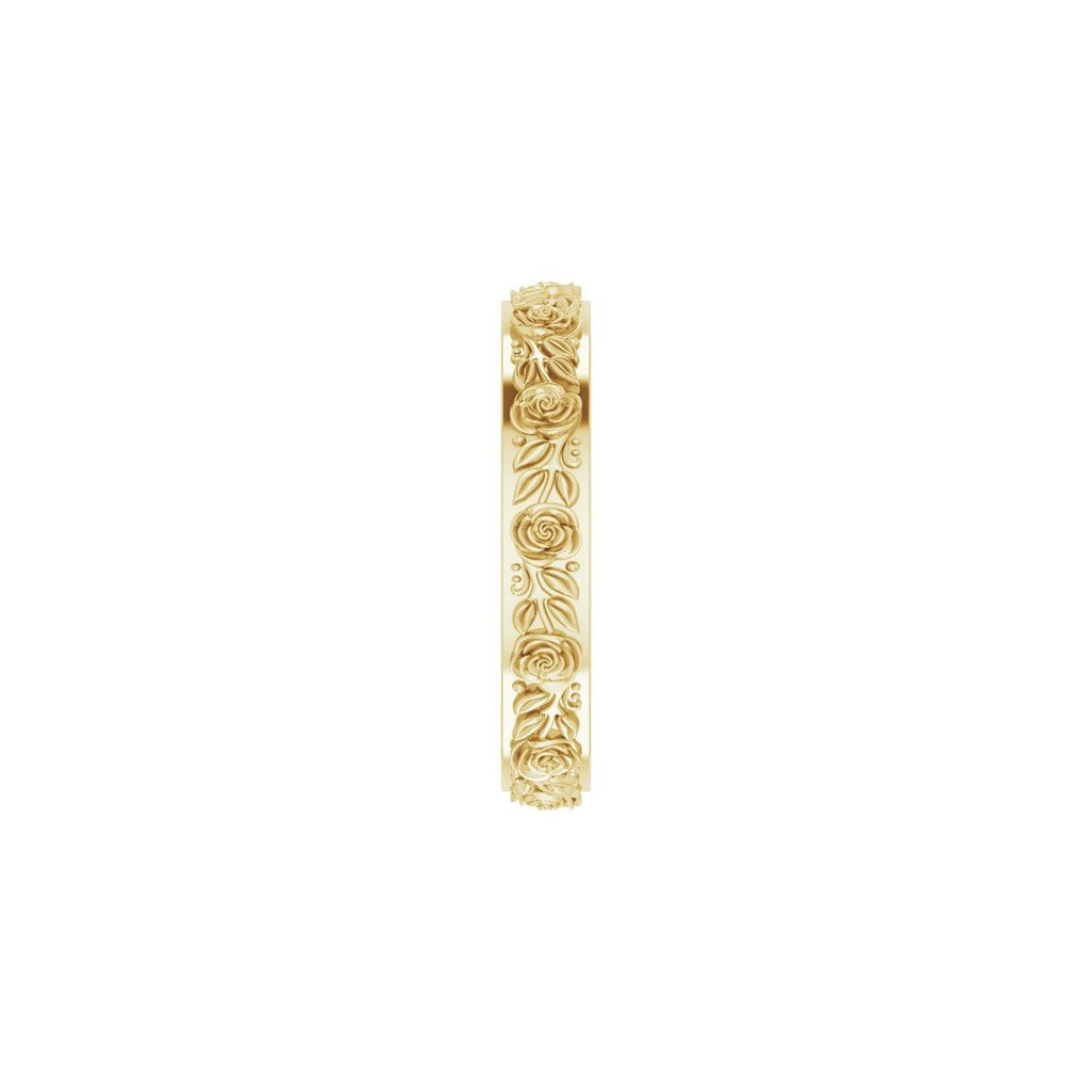 Floral Flat Band