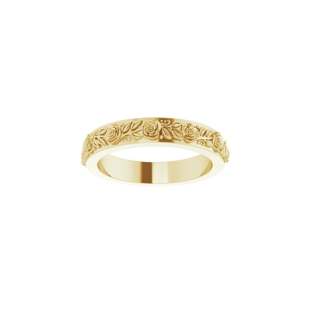 Floral Flat Band