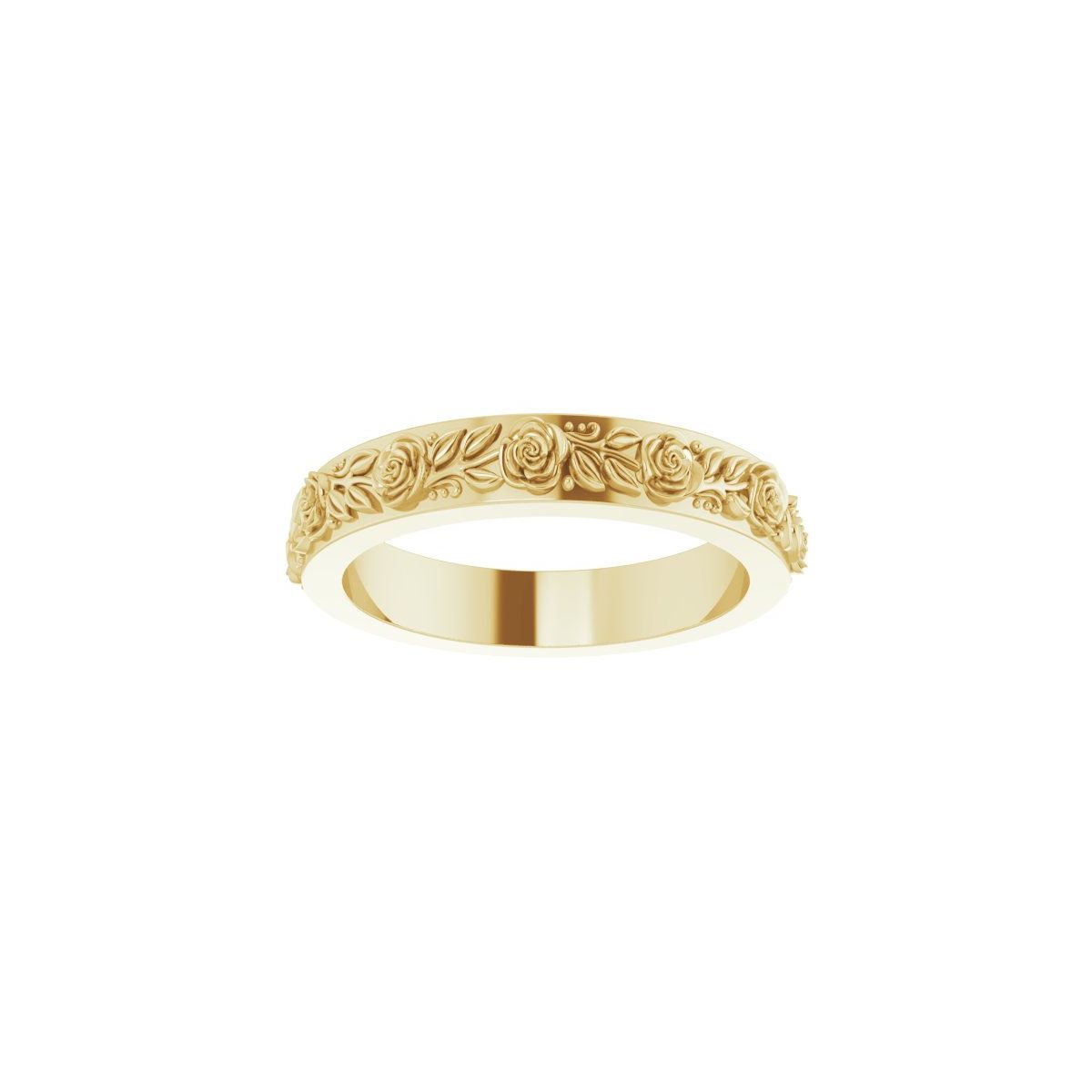 Floral Flat Band