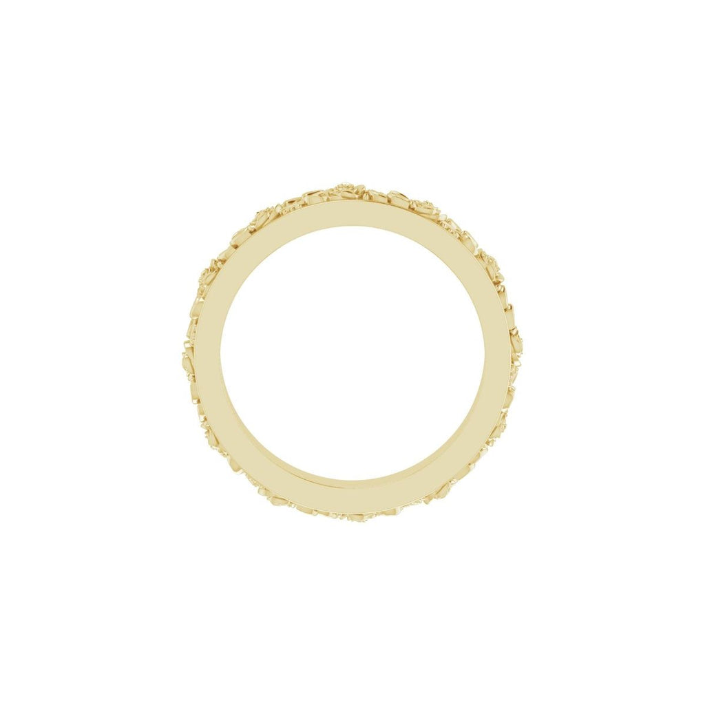 Floral Flat Band