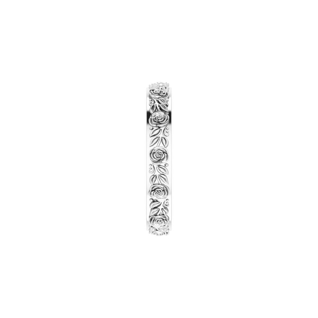 Floral Flat Band