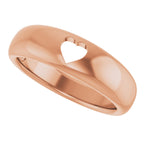 Pierced Heart Ring