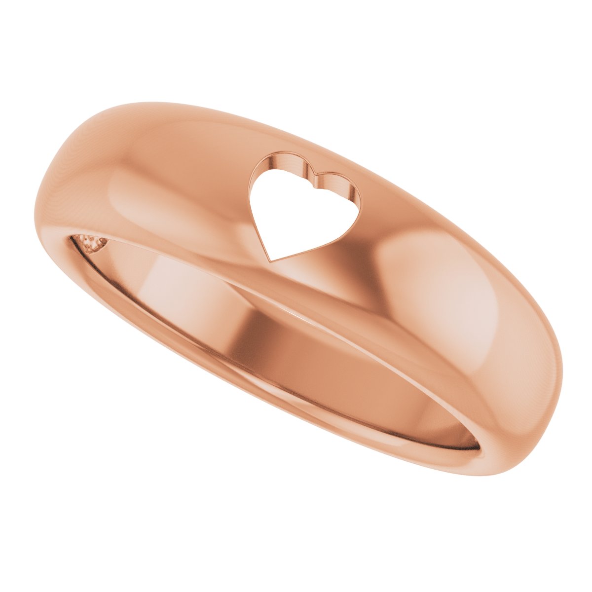 Pierced Heart Ring