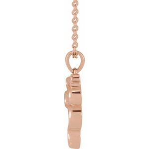 Accented Serpent Necklace or Pendant