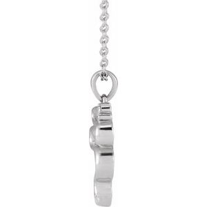Accented Serpent Necklace or Pendant